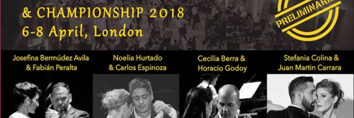 5th UK Tango Festival and Championship 2018 London