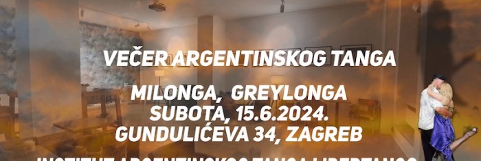GreyLonga, milonga - tango in Zagrebu