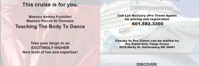TangoKinesis 2017 Cruise